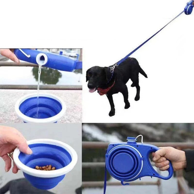3-in-1 dog lead with built-in water bottle handle, product image 3