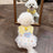 Yellow summer princess dress for small dogs and cats, in Yellow, image 1
