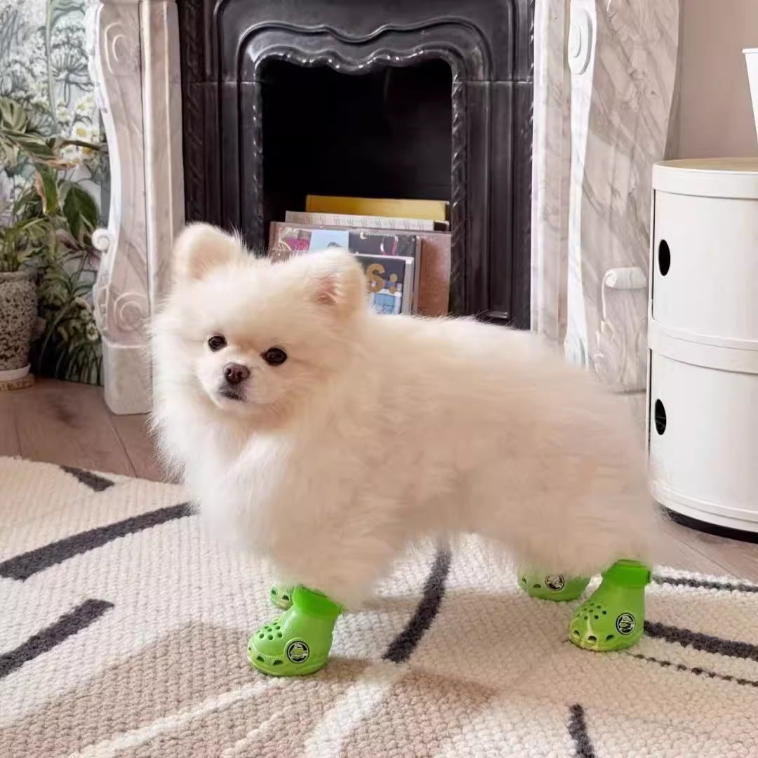 Waterproof EVA dog rain boots, available in 2 colours, sizes Medium to 2XL, image 4