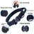 Wide tactical dog collar with cobra buckle in Khaki, close-up detail