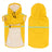 Waterproof hooded dog rain jacket with reflective trim, available in 4 colours, image 25