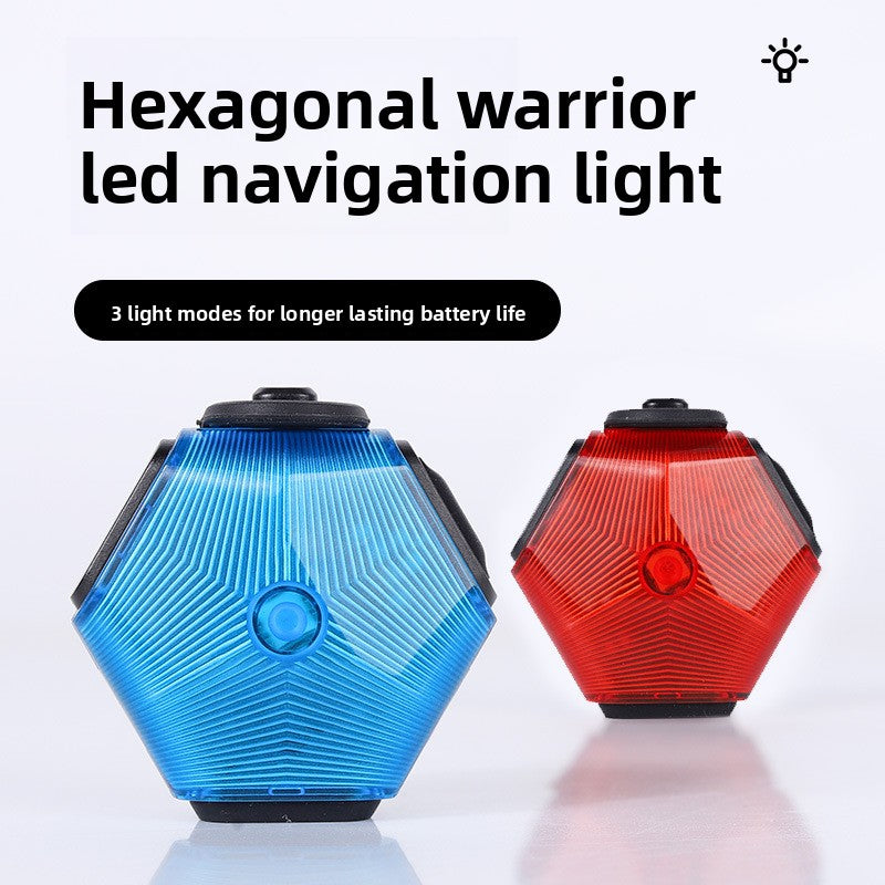 USB rechargeable LED dog collar glowing blue for night walks