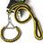 Nylon dog lead with ergonomic grip in 12 colour options