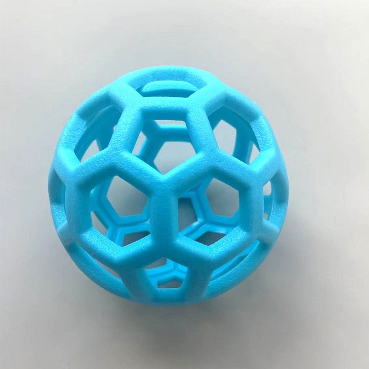 TPR dog chew ball with bell 9cm in four colours - photo 12