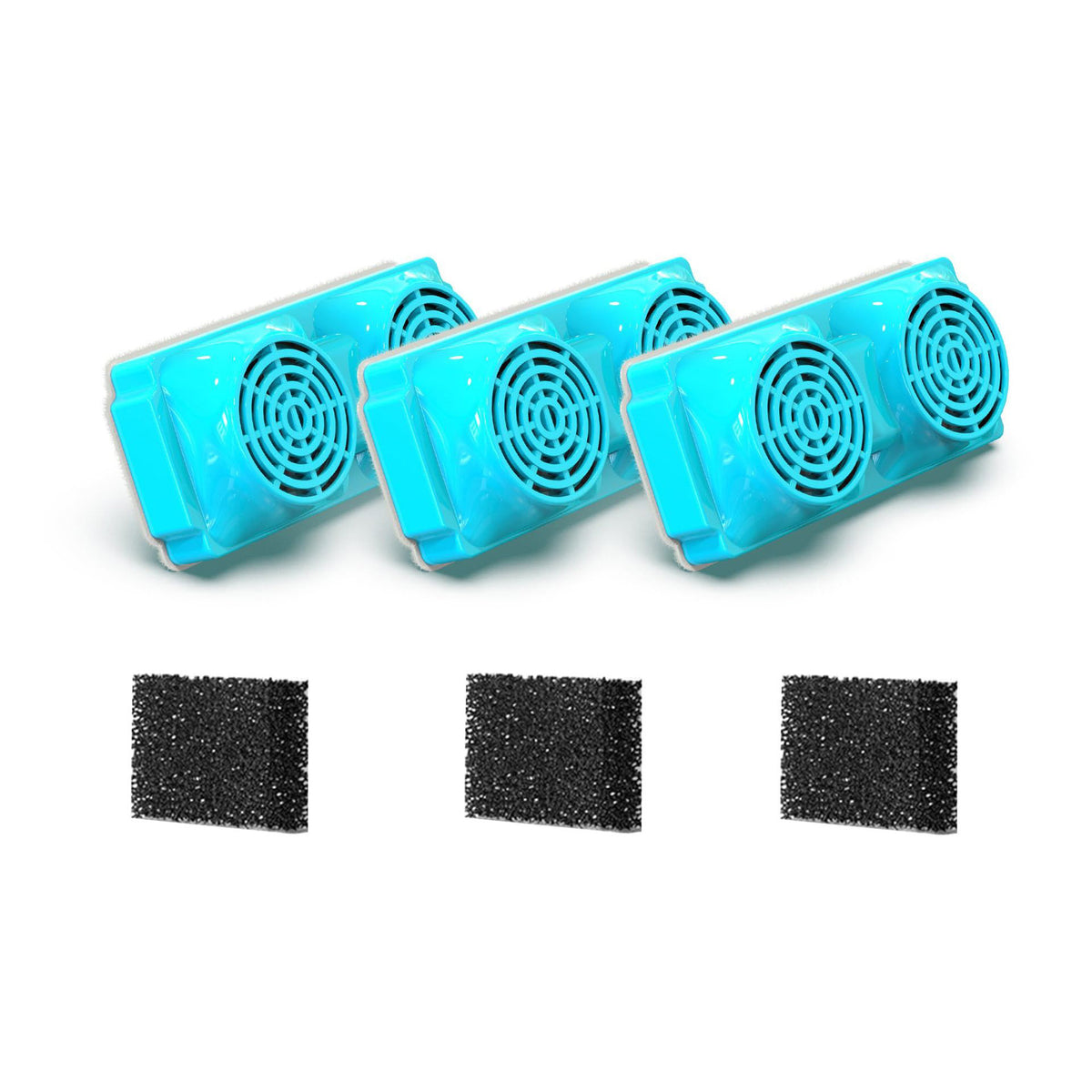 Replacement filters for a wireless sensor pet fountain, product detail photo