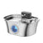 Automatic Sensor Pet Water Fountain with Stainless Steel Design and Type-C Charging