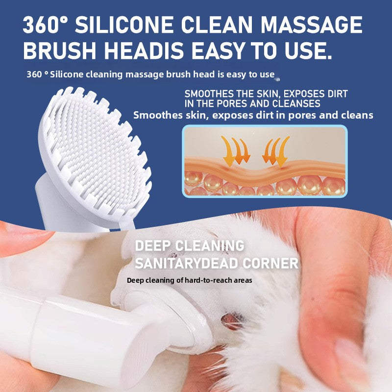 No-Rinse Paw Cleansing Foam with Antibacterial Formula, 150ml