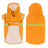 Waterproof hooded dog rain jacket with reflective trim, available in 4 colours, image 26
