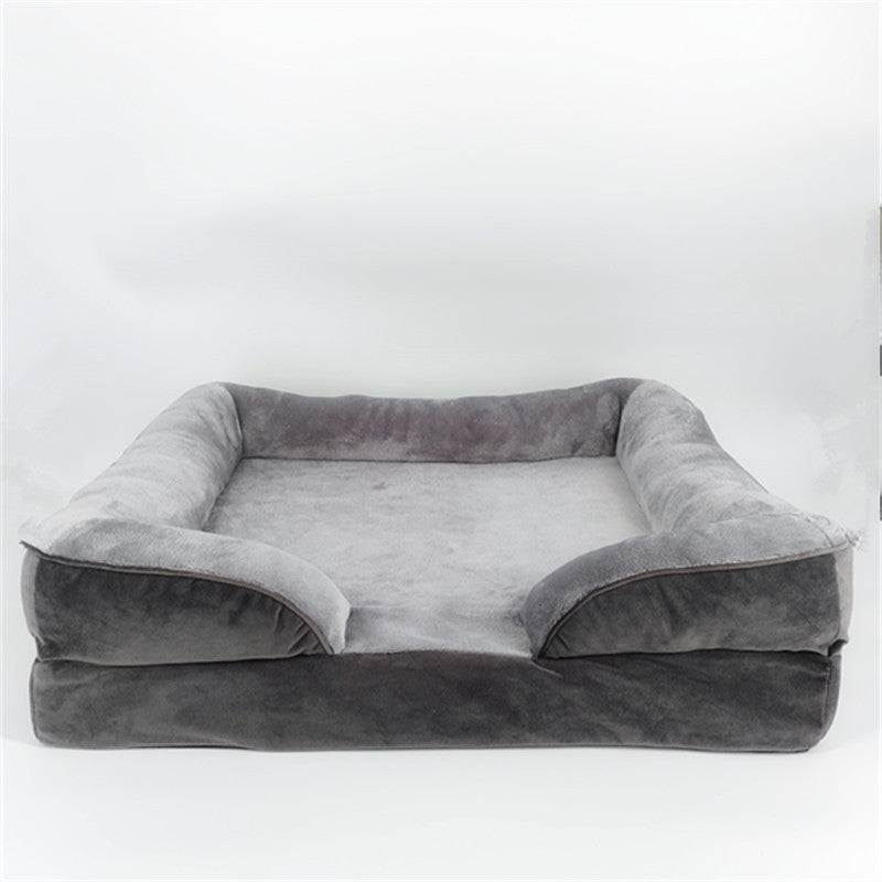 Detachable Plush Pet Sofa Bed