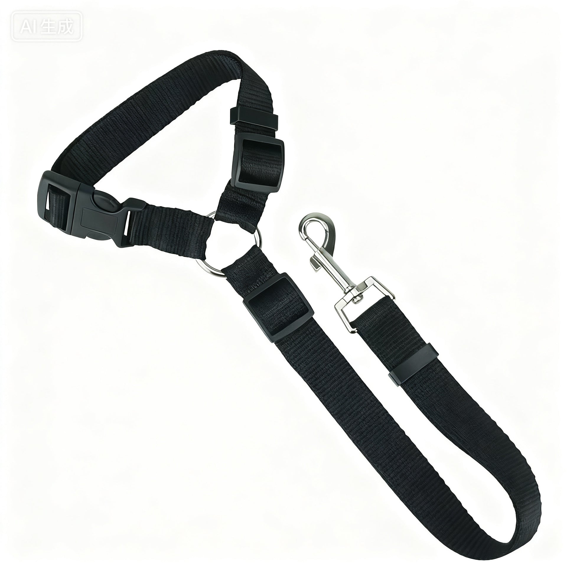 Adjustable nylon pet tether lead in 12 colour options