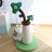 Paper rope cat scratching post with sturdy base
