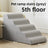 Washable foam pet stairs with gentle slope, photo 8 of 17