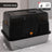 Fully Enclosed Stainless Steel Cat Litter Box, 50cm Wide