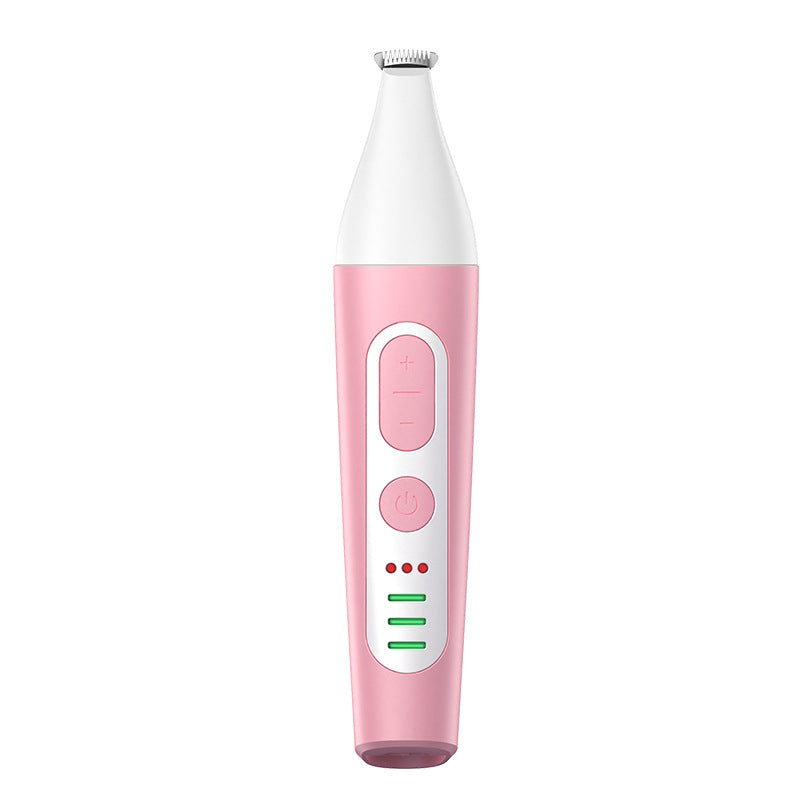 4-in-1 Pet Clipper and Nail Grinder Kit with 3 Speed Settings