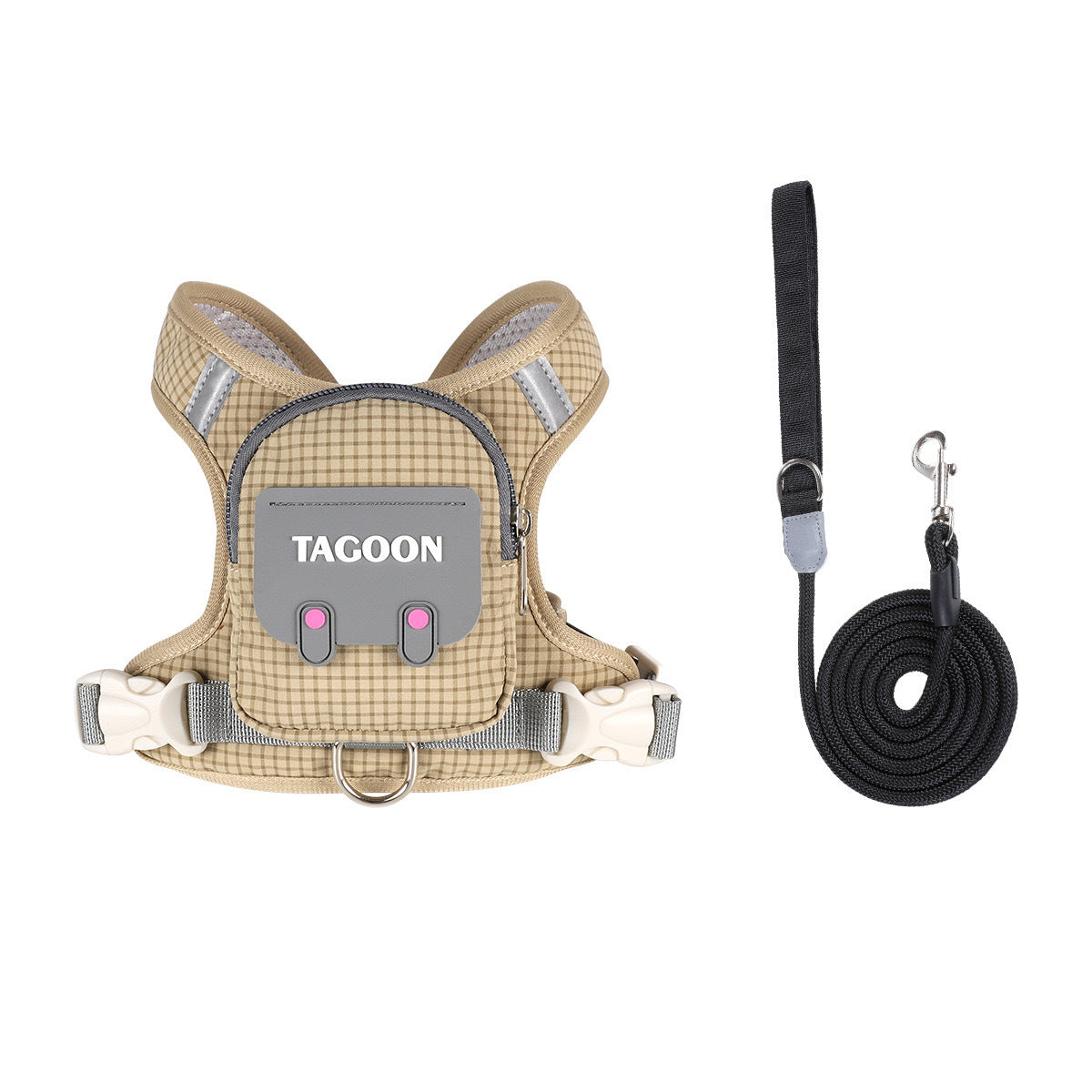 Small breed vest dog harness, ideal for everyday use