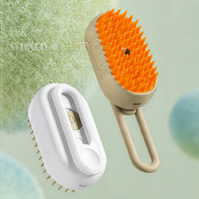Electric Spray Slicker Comb with Serum for Dog and Cat Detangling