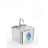 304 Stainless Steel Pet Water Fountain with Faucet Spout and Viewing Window, 2.2L or 3.2L