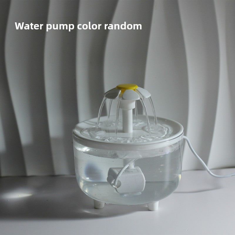 Automatic Circulation Pet Water Fountain with Multi-Stage Filter and Quiet Pump