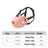 Reflective dog muzzle with heart pattern and adjustable strap, product image 12