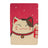 Hand-Painted PVC Cat Litter Mat with Cute Cat Designs