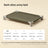 Waterproof raised dog cot with removable cover, extra detail view