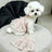 Cherry blossom slip dress for small dogs, in Pink Cherry Blossom, image 2