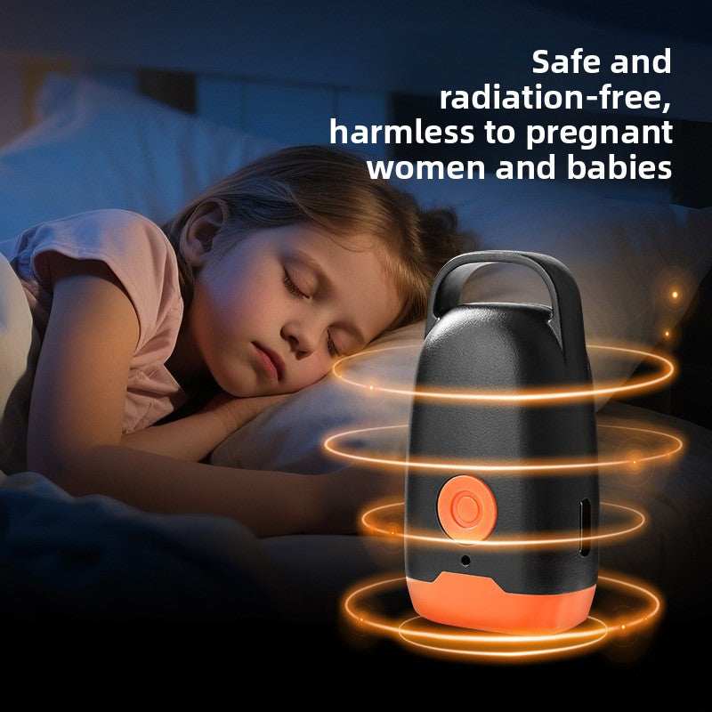 Ultrasonic dog repeller in black - view 2