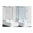 Automatic Pet Feeder and Water Dispenser Combination Set with Filtration, 1.3kg or 2.1kg