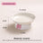 Elevated Ceramic Cat Bowl with Slanted Mouth and Cute Cartoon Design