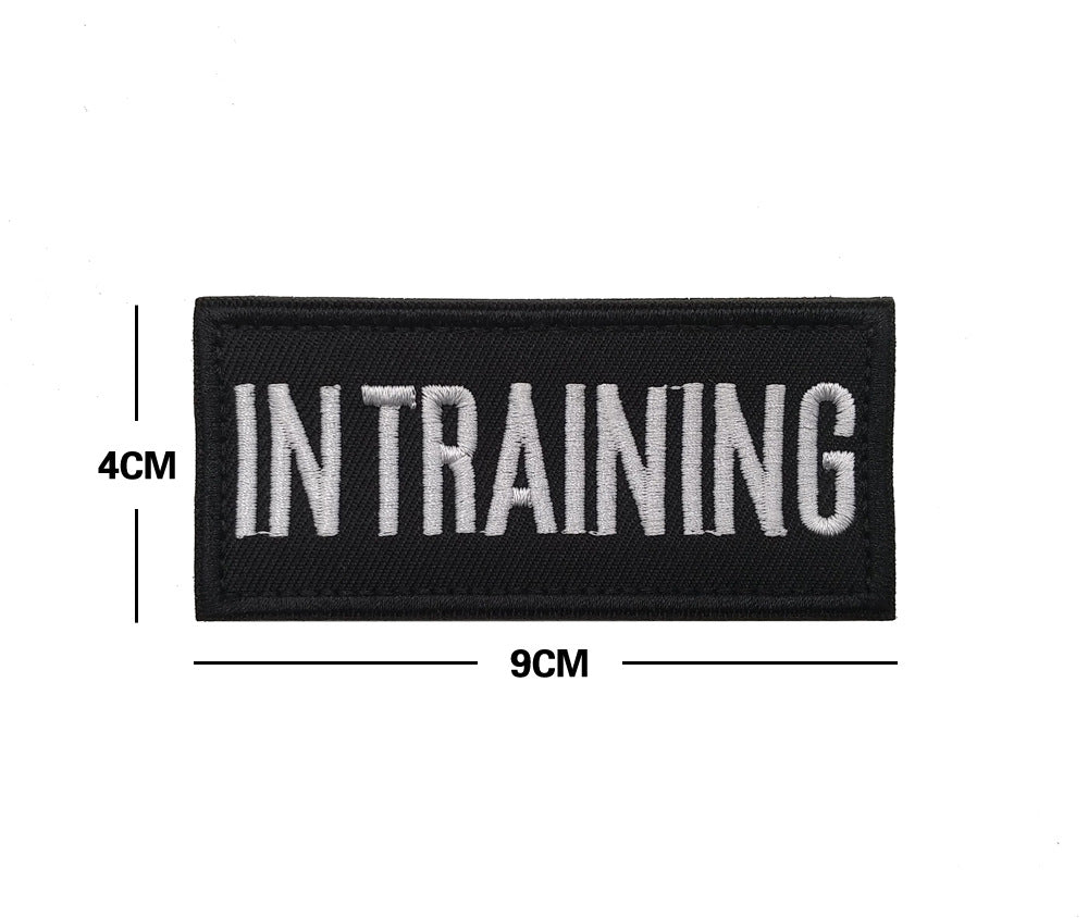 Embroidered hook and loop dog vest patch reading do not pet, product image 16