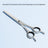 Pet Grooming Scissors Set, Straight, Curved and Serrated Shears