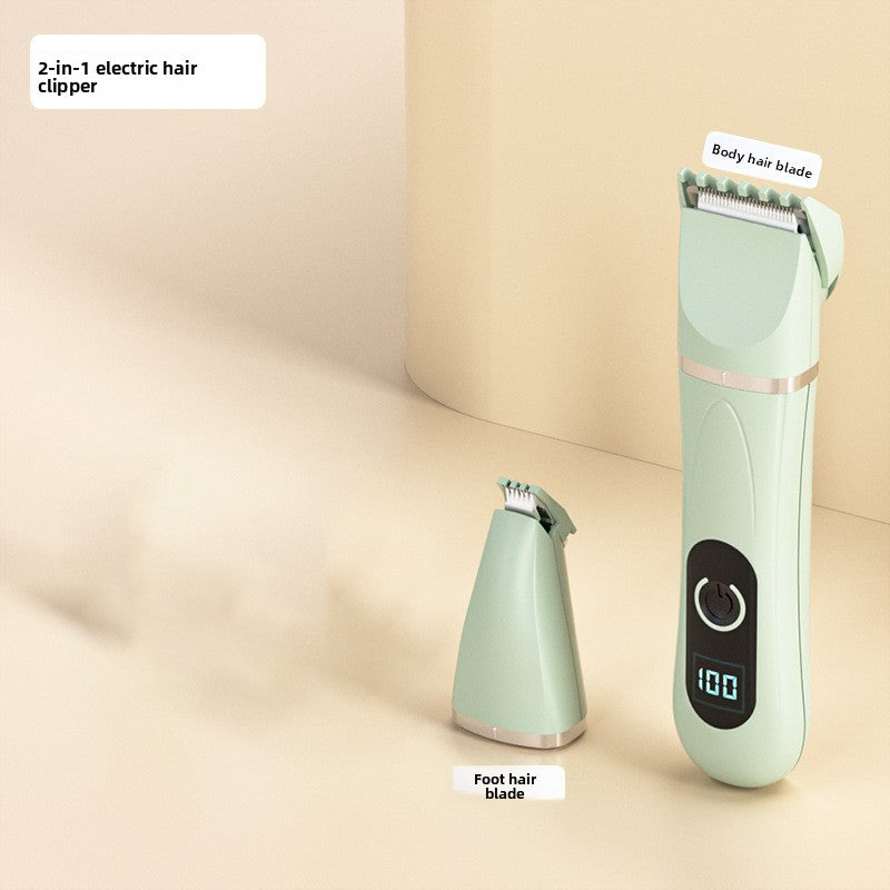 Silent Ceramic Blade Paw Hair Trimmer Kit for Dogs and Cats