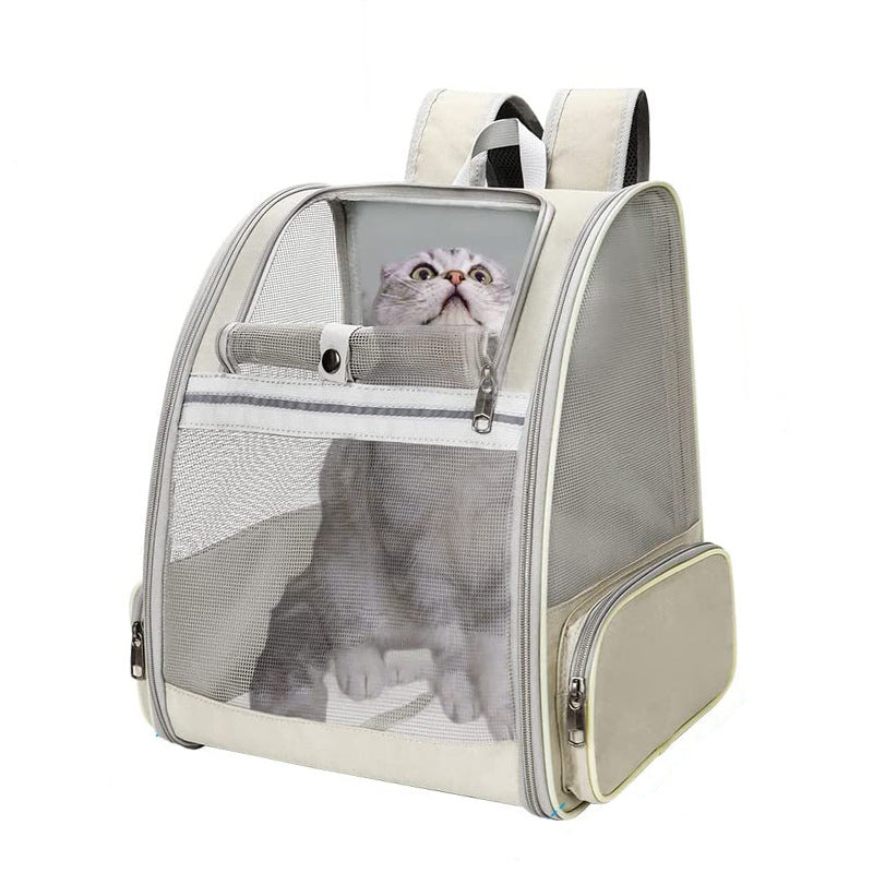Bird travel backpack carrier with mesh windows for parrots, view 11