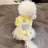 Yellow summer princess dress for small dogs and cats, in Yellow, image 2