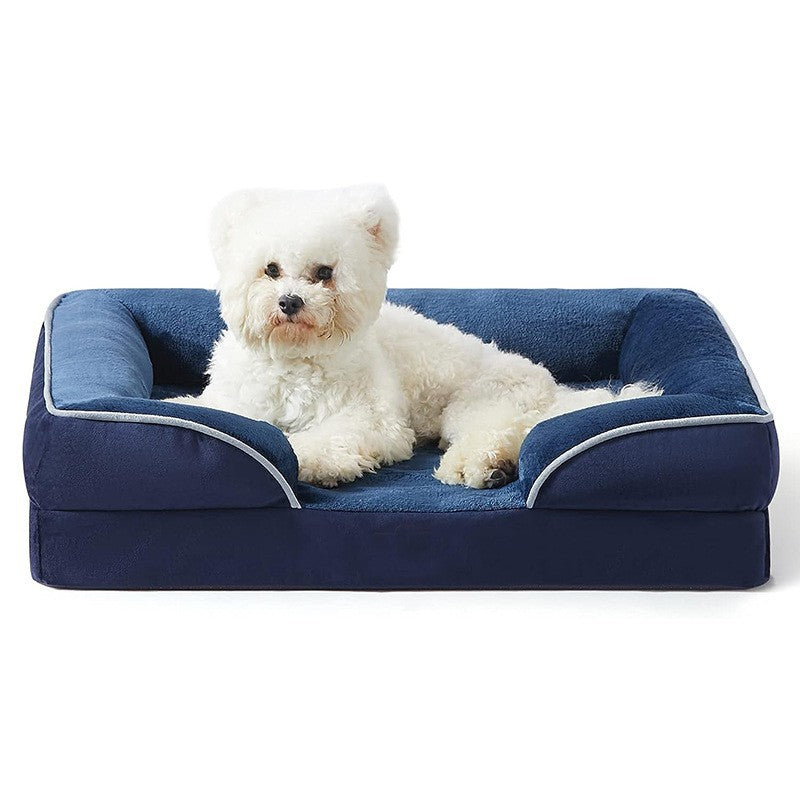 Detachable Plush Pet Sofa Bed