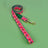 Patterned dog harness with ID tag in purple heart print, product image 26