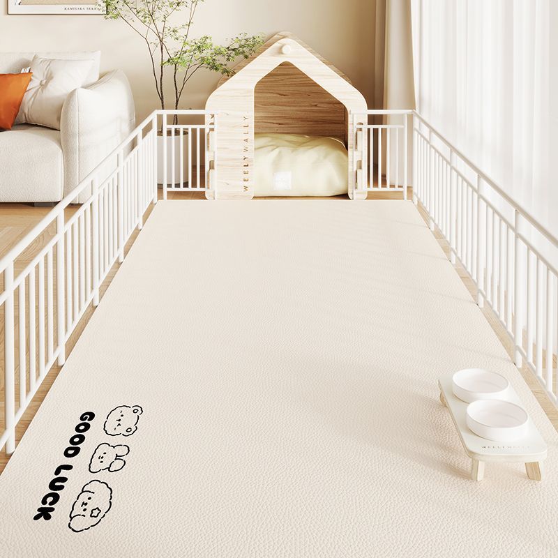 Waterproof PVC dog crate mat in Minimal Baby, size 60 x 120cm