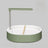 Circulating bird bath shower basin with perch stand for parrots, view 6
