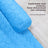 Ice silk pet cooling mat on a sofa, alternative angle view