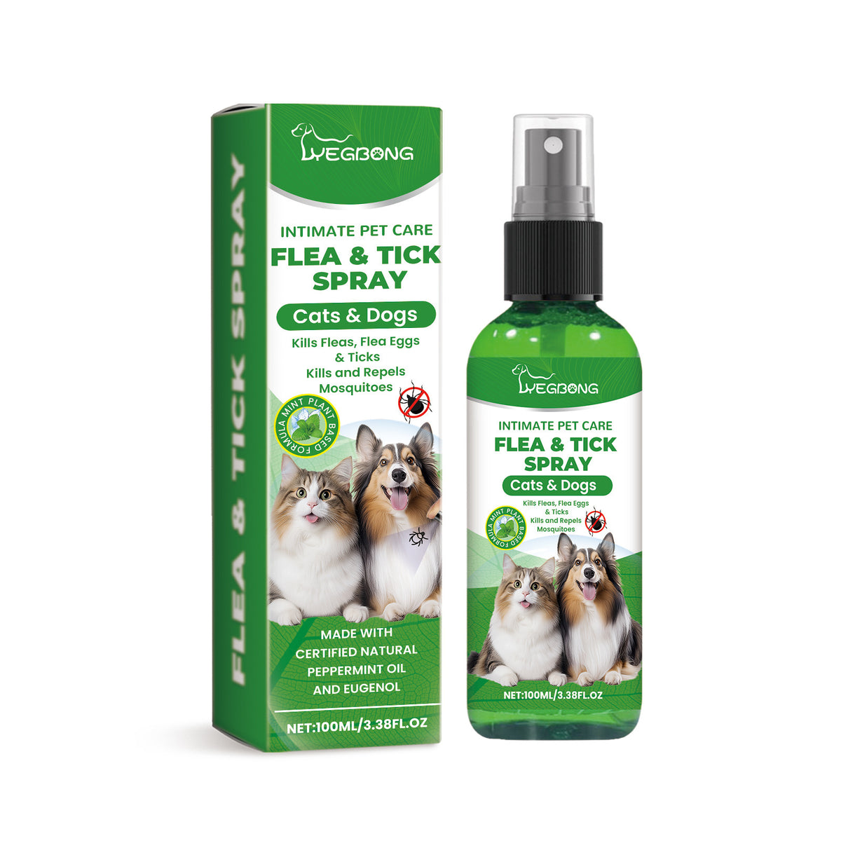Pet Repellent and Care Spray for Dogs and Cats