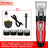 USB Rechargeable Pet Hair Clipper with Ceramic Blade and 4 Combs