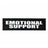 Hook-and-loop dog harness patch with printed wording, product image 13