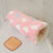 Flannel pet tunnel sleeping bag for small pets in Pink Cloud with Cooling Mat