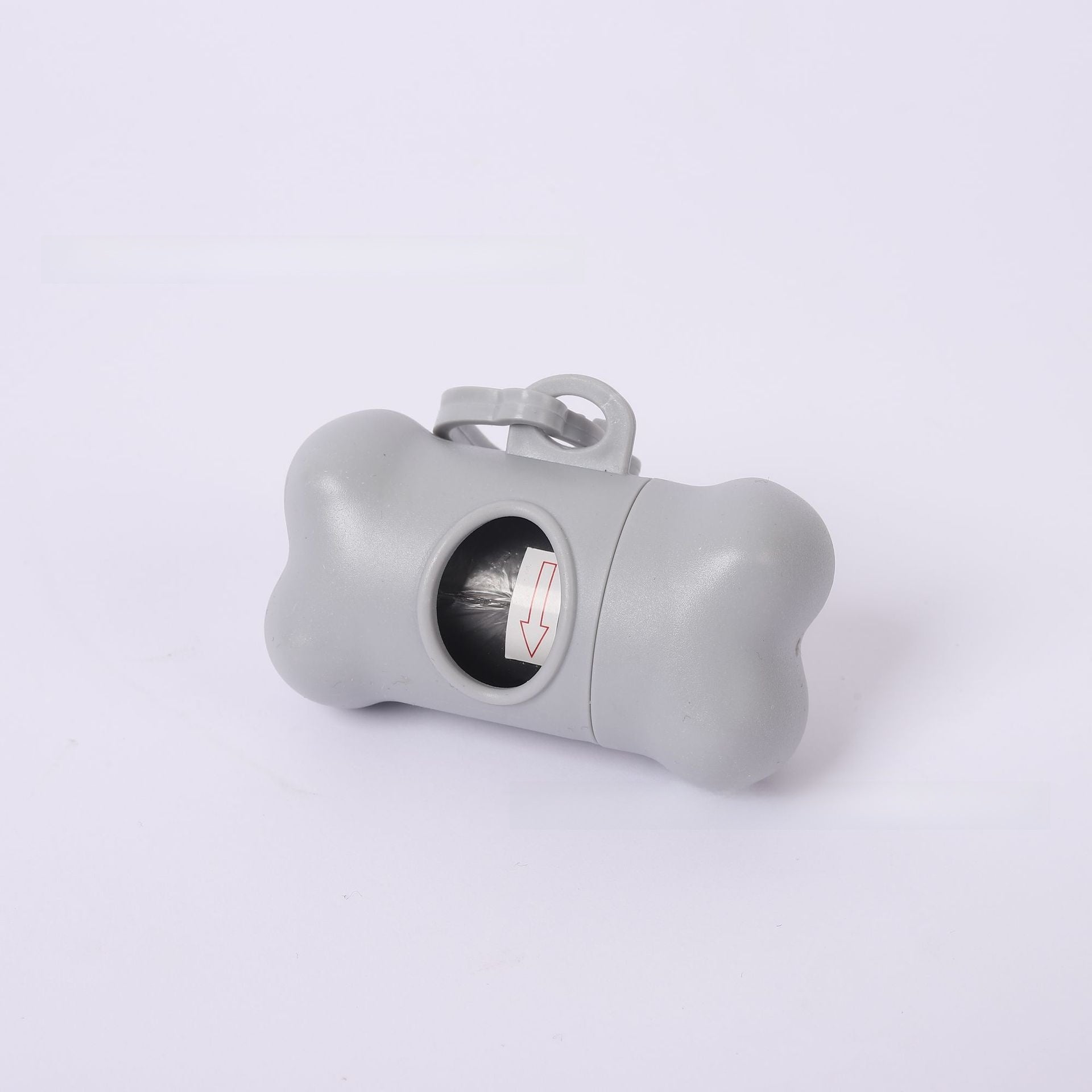 Bone Shaped Poop Bag Dispenser with Frosted Finish