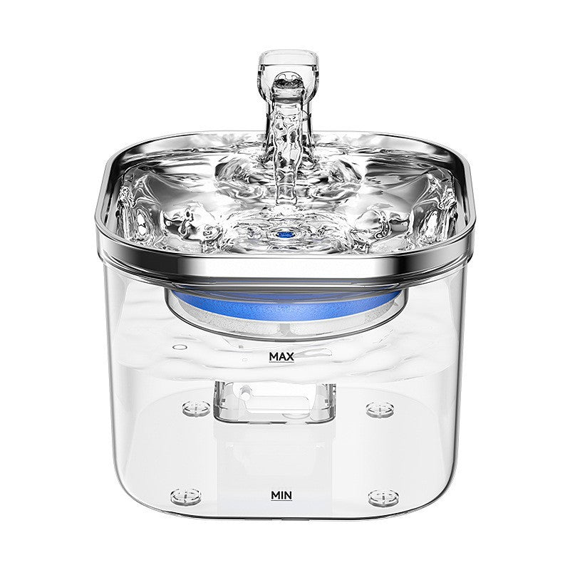 Stainless Steel Automatic Pet Water Dispenser with USB