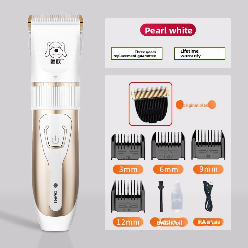 Quiet rechargeable pet hair clipper, photo 8 of 17