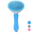 Self-Cleaning Undercoat Brush for Dogs and Cats with Rounded Pins