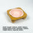 Slanted Ceramic Cat Bowl with Flower Design and Optional Stand for Neck Comfort