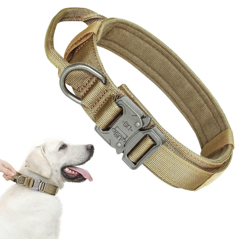 Tactical nylon collar and lead for dogs, main product photo