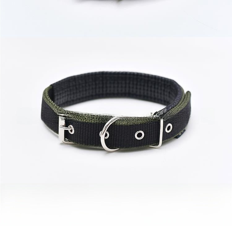 Foam padded adjustable dog collar, 6 sizes available